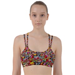 Ab 101 Line Them Up Sports Bra by ArtworkByPatrick