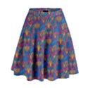 Boho Pattern High Waist Skirt View1