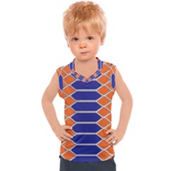 Pattern Design Modern Backdrop Decor Decoration Kids  Mesh Tank Top