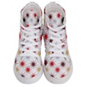 Pearl Pattern Floral Design Art Digital Seamless Men s Hi-Top Skate Sneakers View1