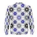 Pearl Pattern Floral Design Art Digital Seamless Blue Black Men s Sweatshirt View2