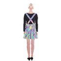 Feathers Pattern Suspender Skater Skirt View2