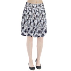 Leaves Pattern Colors Nature Design Pleated Skirt by Vaneshart