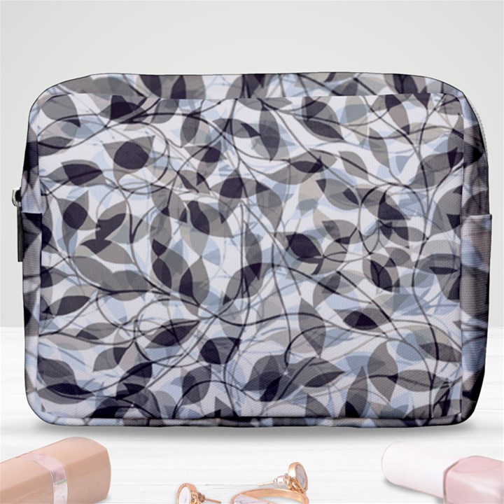 Leaves Pattern Colors Nature Design Make Up Pouch (Large)