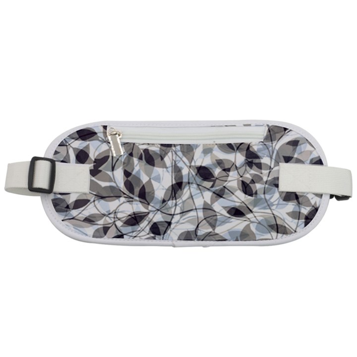 Leaves Pattern Colors Nature Design Rounded Waist Pouch