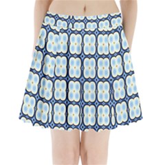 Pattern Design Art Scrapbooking Geometric Cubes Pleated Mini Skirt by Vaneshart