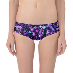 Christmas Paper Star Texture Classic Bikini Bottoms