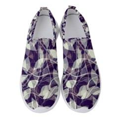 Leaves Pattern Colors Nature Design Women s Slip On Sneakers by Vaneshart