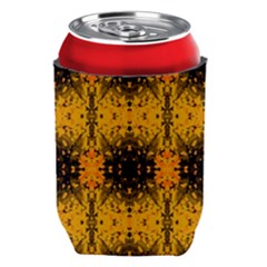 Pattern Wallpaper Background Yellow Amber Black Can Holder