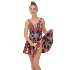 Star Pattern Red Abstract Inside Out Casual Dress by Vaneshart