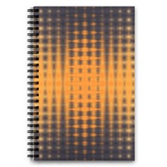 Pattern Lines Sections Yellow Straw Mauve 5 5  X 8 5  Notebook by Vaneshart