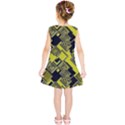 Seamless Pattern Background  Gold Yellow Black Kids  Tunic Dress View2