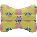 Summer Pineapple Seamless Pattern Velour Seat Head Rest Cushion View2