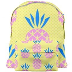 Summer Pineapple Seamless Pattern Giant Full Print Backpack by Sobalvarro