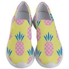 Summer Pineapple Seamless Pattern Women s Lightweight Slip Ons by Sobalvarro