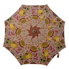 Thanksgiving Pattern Hook Handle Umbrellas (large) by Sobalvarro