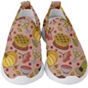 Thanksgiving Pattern Kids  Slip On Sneakers View1