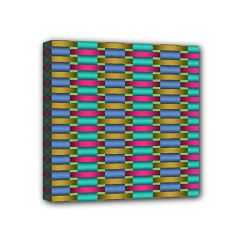 Seamless Tile Pattern Mini Canvas 4  X 4  (stretched)