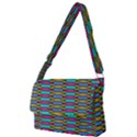 Seamless Tile Pattern Full Print Messenger Bag (S) View1