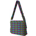 Seamless Tile Pattern Full Print Messenger Bag (S) View2