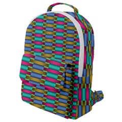 Seamless Tile Pattern Flap Pocket Backpack (small)