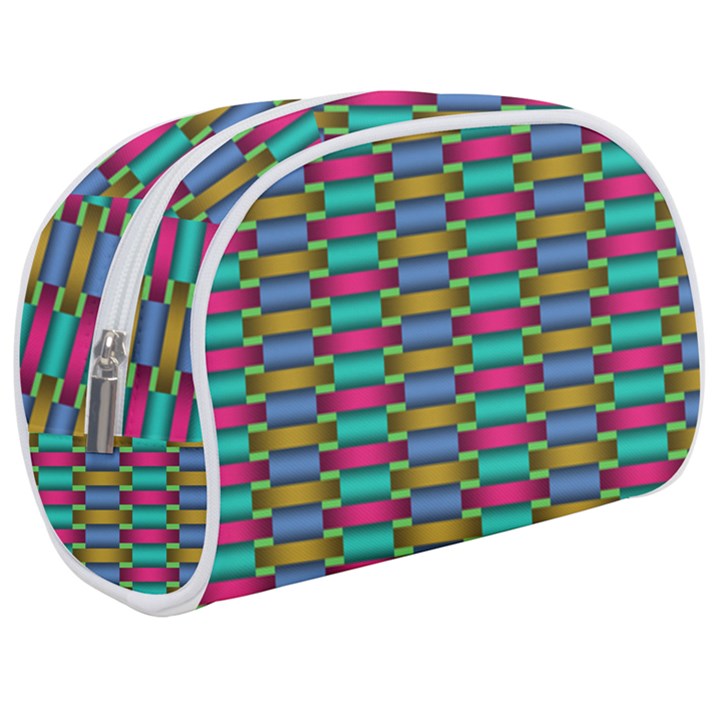 Seamless Tile Pattern Makeup Case (Medium)