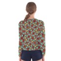 Colorful Modern Geometric Print Pattern Women s Long Sleeve Tee View2