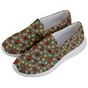 Colorful Modern Geometric Print Pattern Men s Lightweight Slip Ons View2