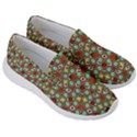 Colorful Modern Geometric Print Pattern Men s Lightweight Slip Ons View3