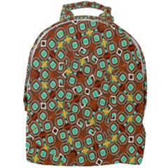 Colorful Modern Geometric Print Pattern Mini Full Print Backpack by dflcprintsclothing