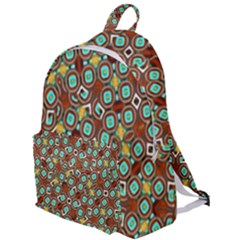 Colorful Modern Geometric Print Pattern The Plain Backpack by dflcprintsclothing