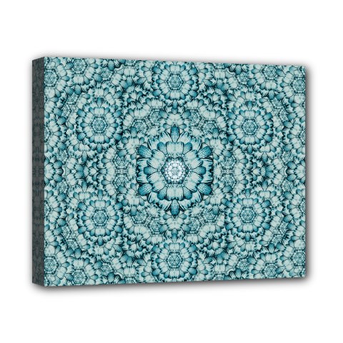 Paradise Flowers In Lovely Colors Canvas 10  X 8  (stretched) by pepitasart