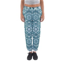 Paradise Flowers In Lovely Colors Women s Jogger Sweatpants by pepitasart