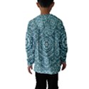 Paradise Flowers In Lovely Colors Kids  Hooded Windbreaker View2