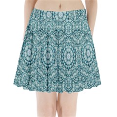 Paradise Flowers In Lovely Colors Pleated Mini Skirt by pepitasart