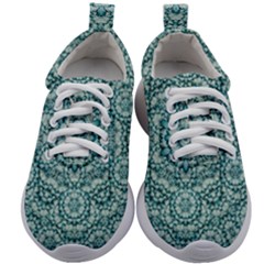 Paradise Flowers In Lovely Colors Kids Athletic Shoes