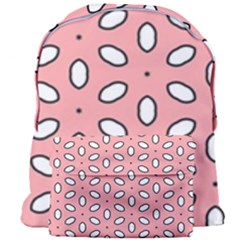 Pink Background Texture Giant Full Print Backpack