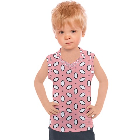 Pink Background Texture Kids  Mesh Tank Top by Mariart