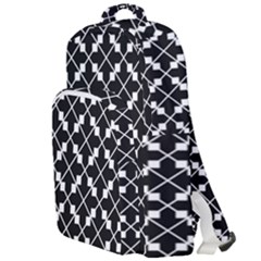 Abstract Background Arrow Double Compartment Backpack by HermanTelo