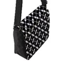 Abstract Background Arrow Flap Closure Messenger Bag (S) View2