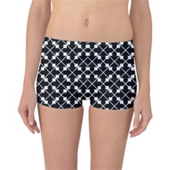 Abstract Background Arrow Reversible Boyleg Bikini Bottoms