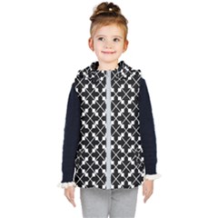 Abstract Background Arrow Kids  Hooded Puffer Vest