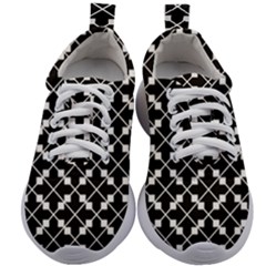 Abstract Background Arrow Kids Athletic Shoes