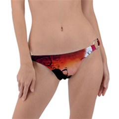 Drive In The Night By Carriage Ring Detail Bikini Bottom