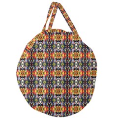 Ab 104 Giant Round Zipper Tote by ArtworkByPatrick