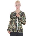 Army Pattern  Casual Zip Up Jacket View1