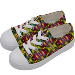 Ab 106 Kids  Low Top Canvas Sneakers by ArtworkByPatrick