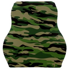 Camouflage Car Seat Velour Cushion  by designsbymallika