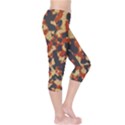 Aged Red, White, and Blue Camo Capri Leggings  View4