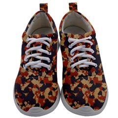 Aged Red, White, And Blue Camo Mens Athletic Shoes by McCallaCoultureArmyShop